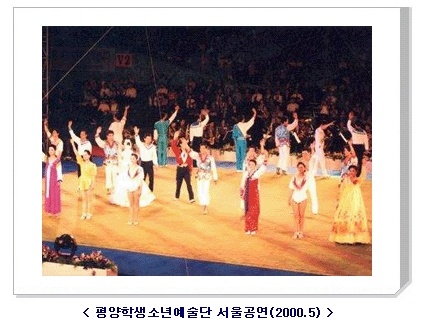 평양학생소년예술단 서울공연(2000년 5월)