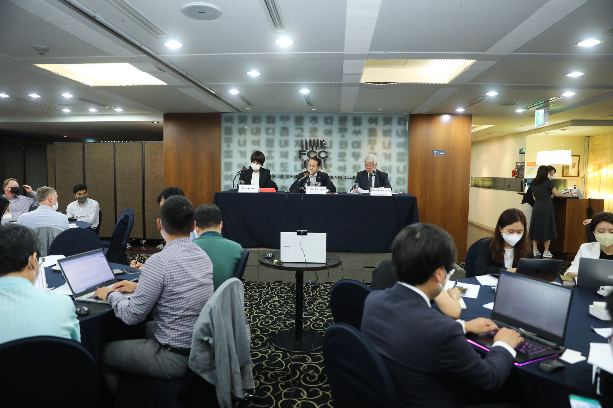 Unification Minister Kwon Youngse Meets with Seoul Foreign Correspondents' Club